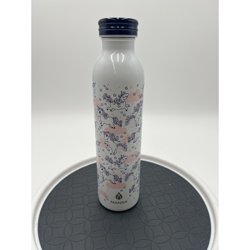 Manna ~ Retro Magical Creatures Unicorn ~ Stainless Steel 20 Oz Water Bottle